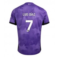 Fotbalové Dres Liverpool Luis Diaz #7 Alternativní 2023-24 Krátký Rukáv